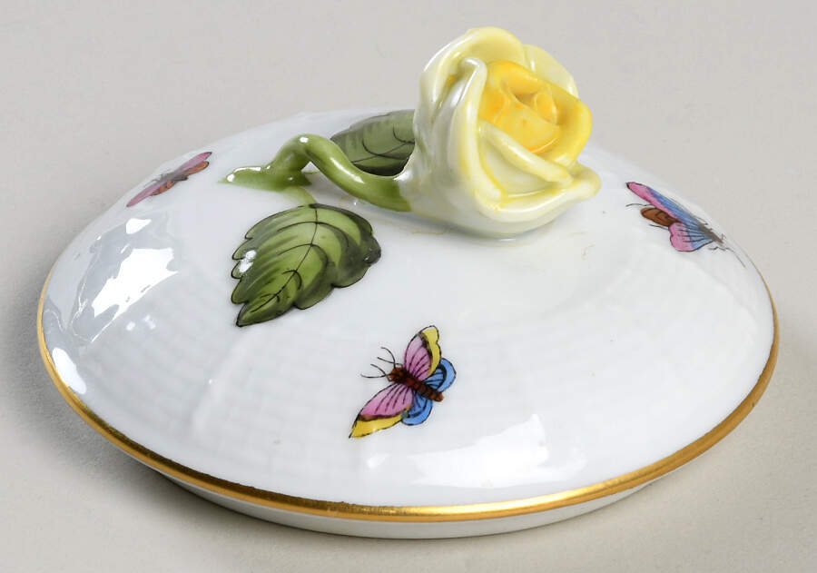 Rothschild Bird (RO) Lid for Mini Sugar Bowl by Herend-1