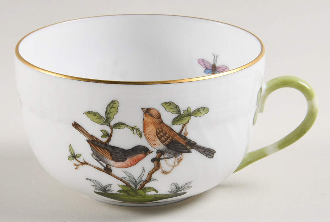 Rothschild Bird (RO) Flat Cup by Herend-1