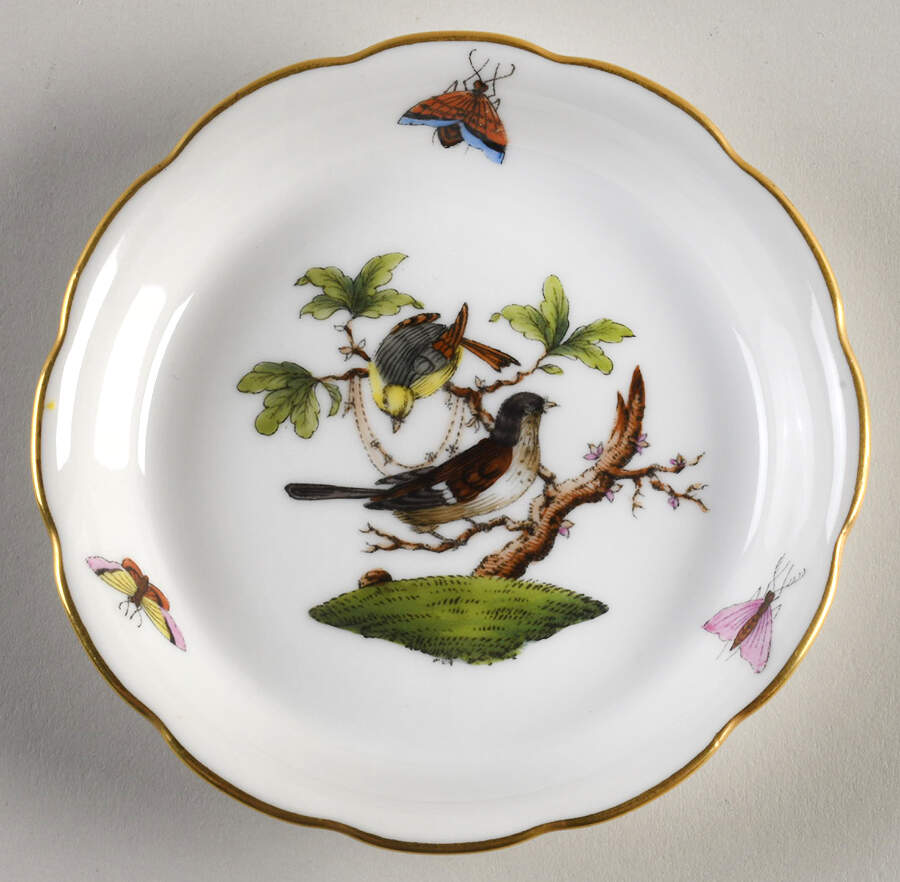 Rothschild Bird (RO) Coaster by Herend-1