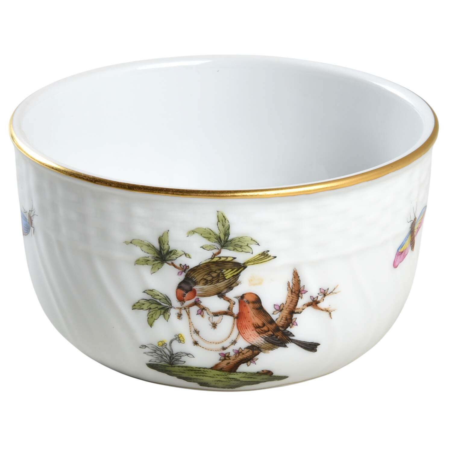Rothschild Bird (RO) Sugar Bowl No Lid by Herend-1