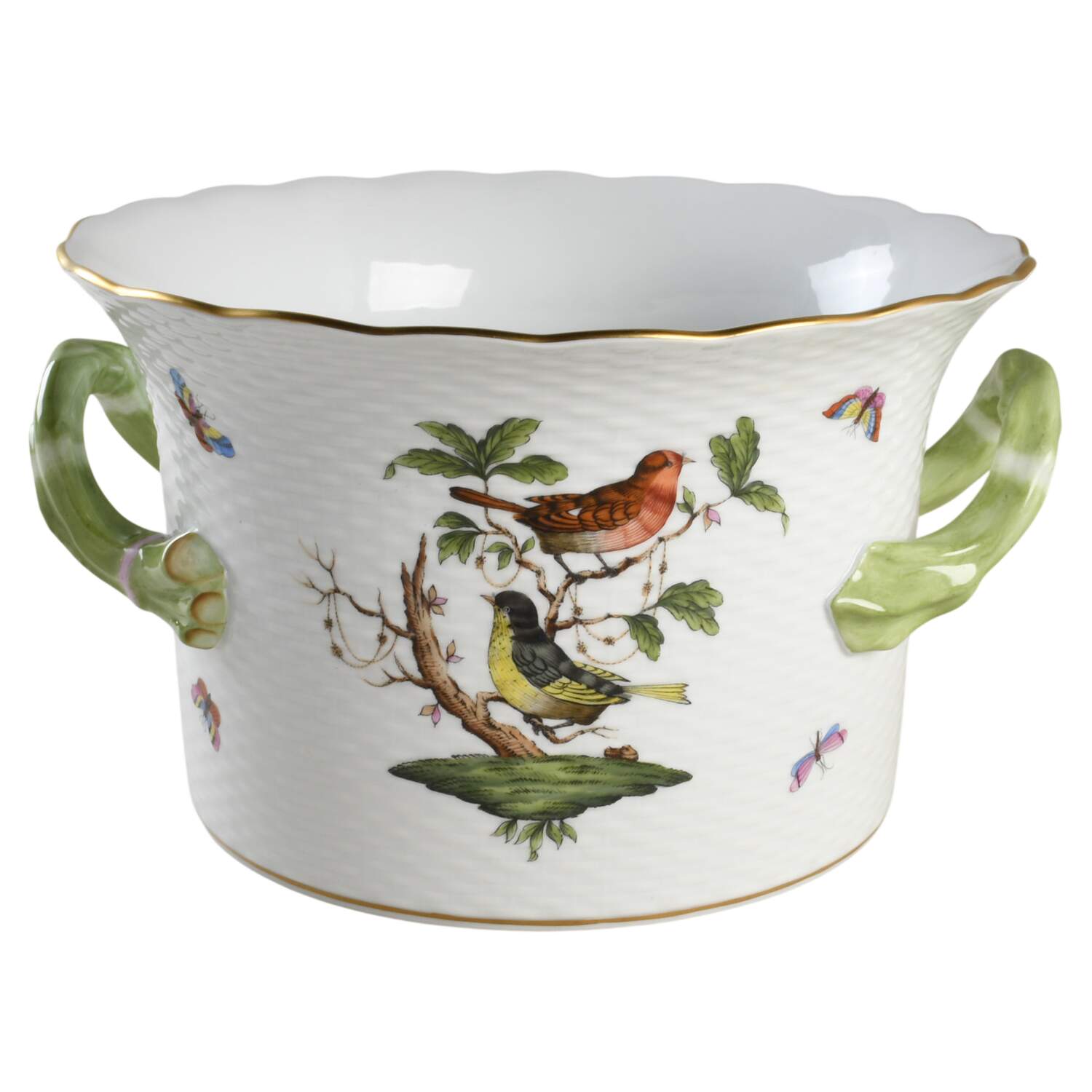 Rothschild Bird (RO) 6" Cachepot by Herend-1