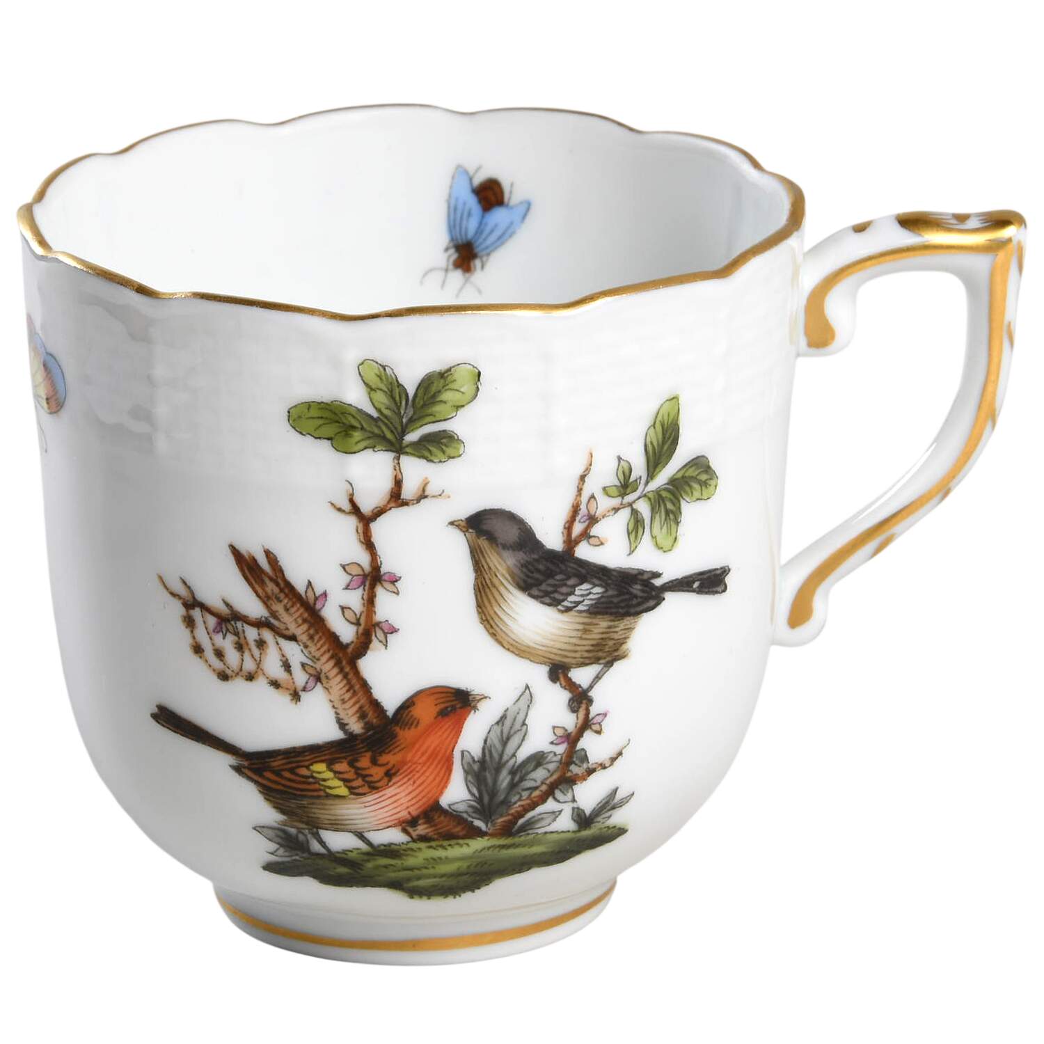 Rothschild Bird (RO) Chocolate Cup by Herend-1