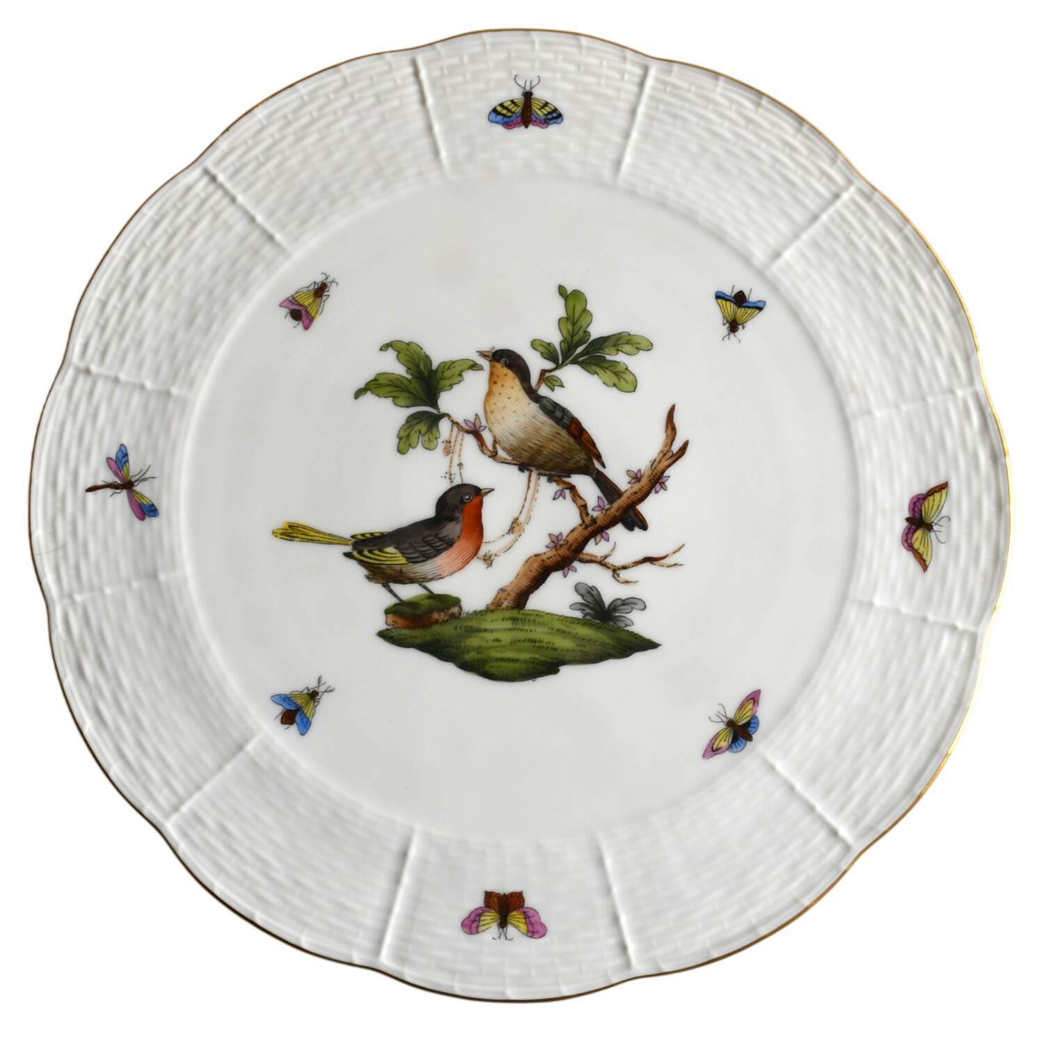 Rothschild Bird (RO) Gateau Plate by Herend-1