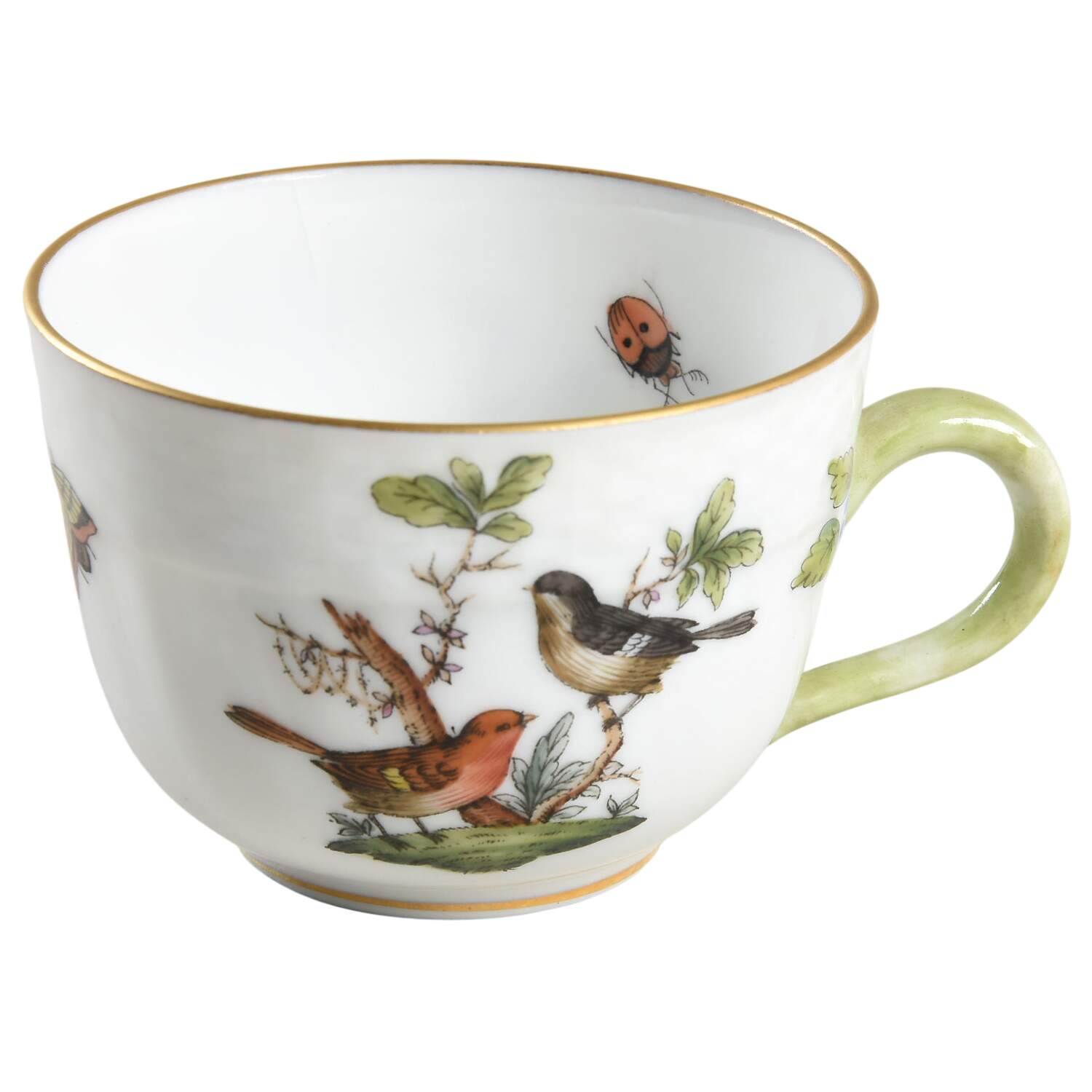 Rothschild Bird (RO) Flat Demitasse Cup by Herend-1