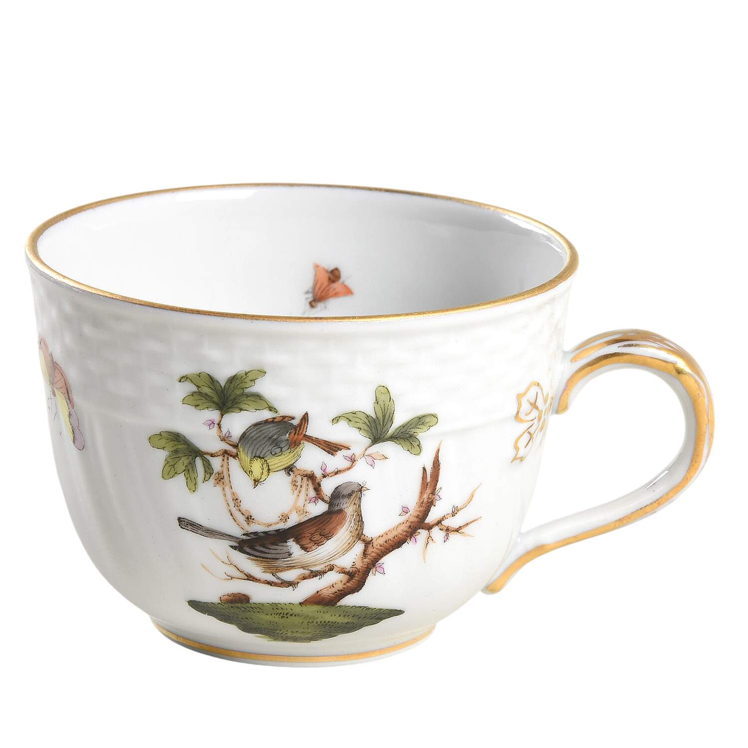 Rothschild Bird (RO) Flat Demitasse Cup by Herend-1