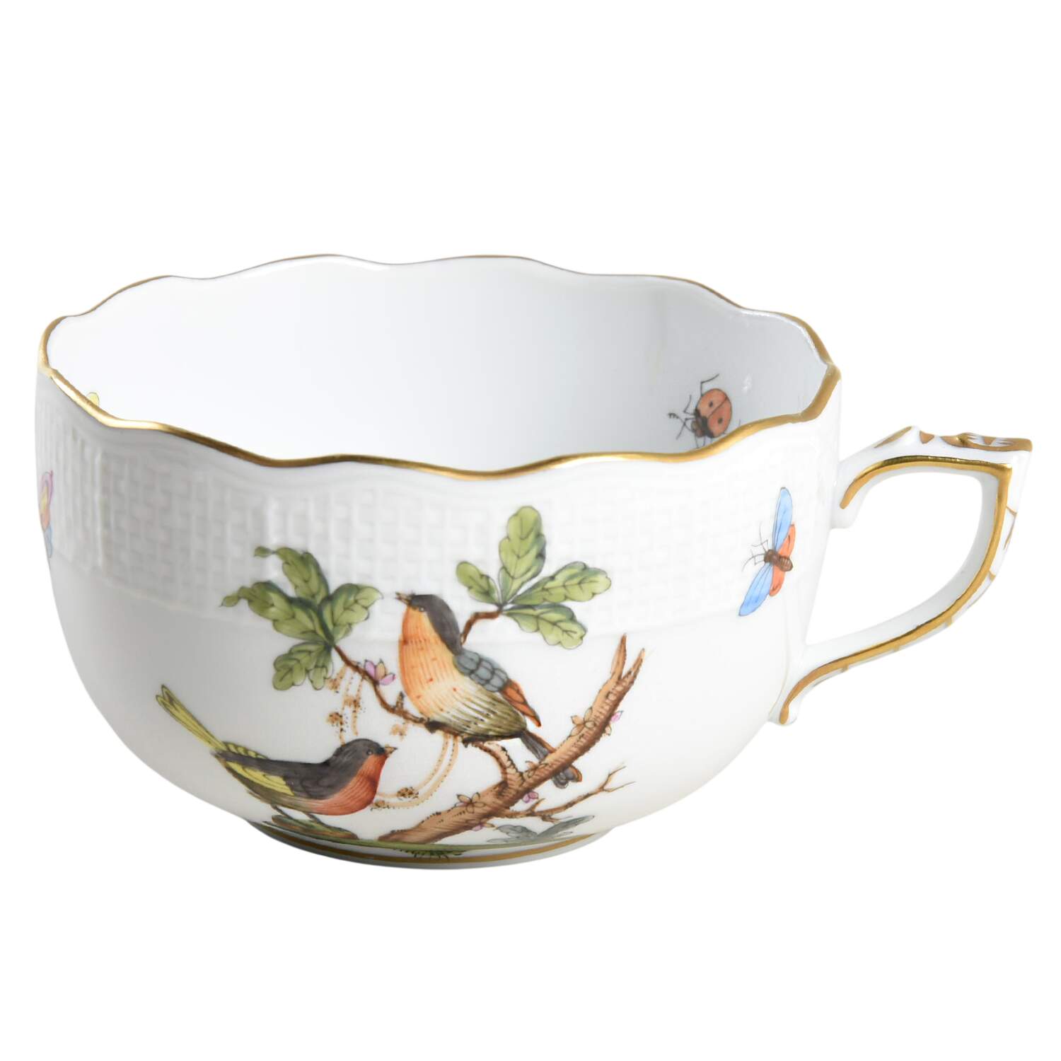 Rothschild Bird (RO) Flat Cup by Herend-1