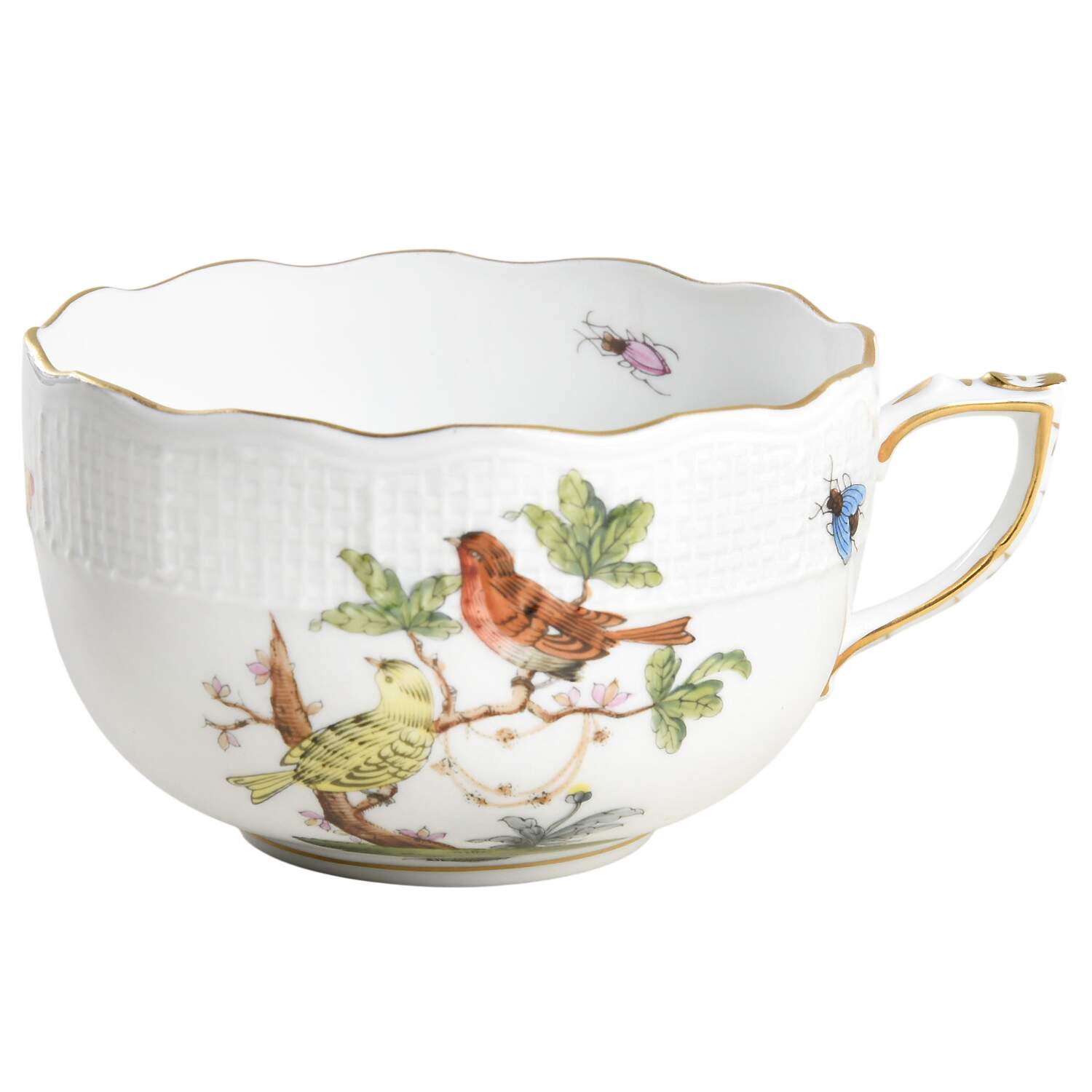 Rothschild Bird (RO) FLAT CUP by Herend-1