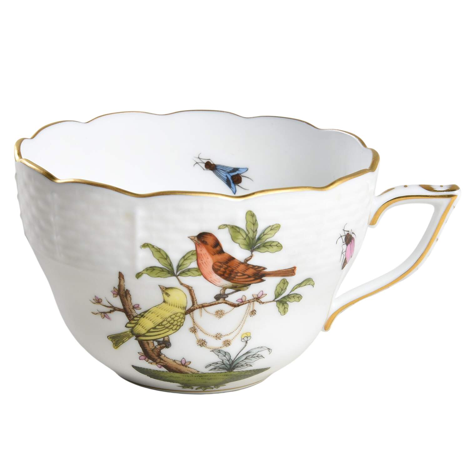 Rothschild Bird (RO) Footed Cup by Herend-1