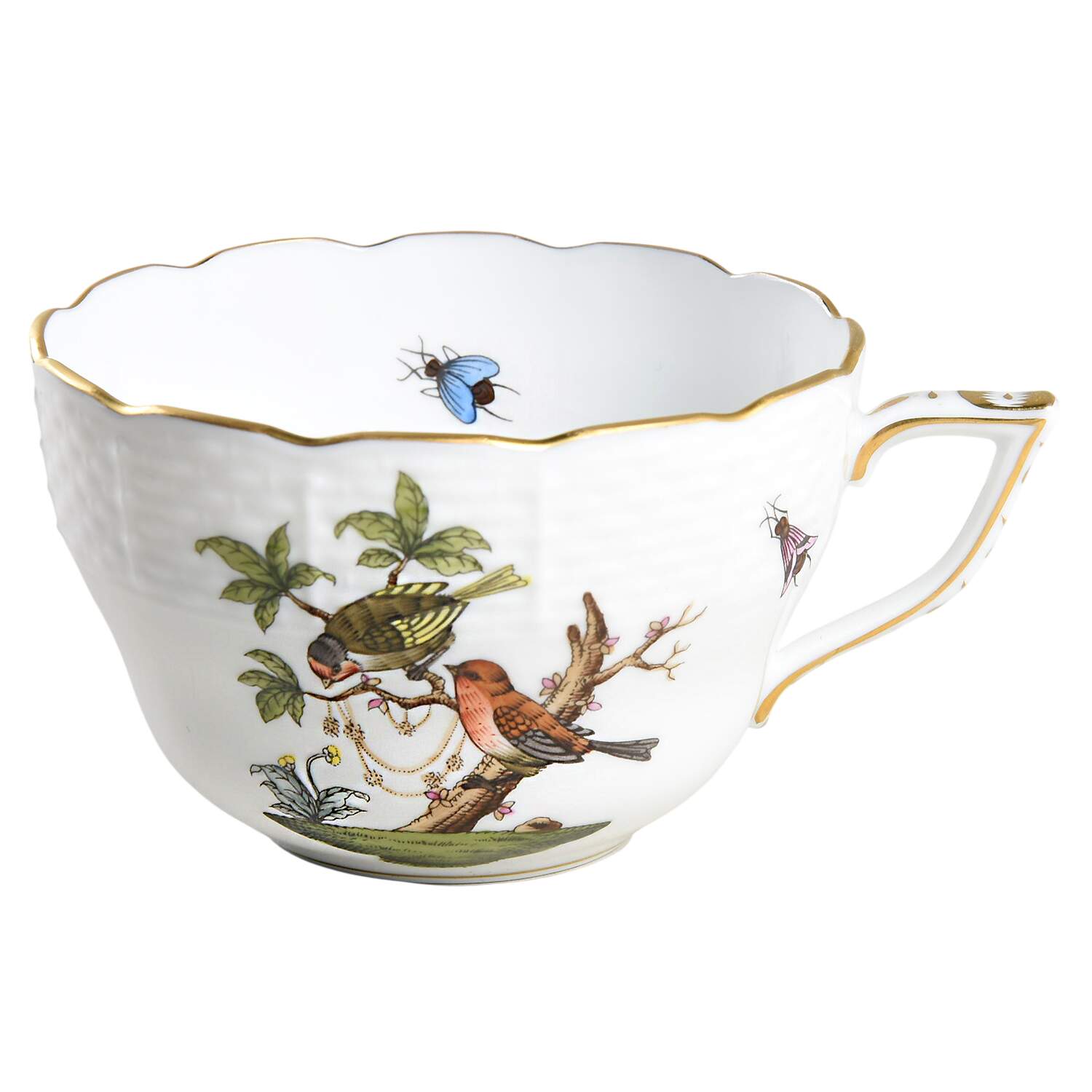 Rothschild Bird (RO) Footed Cup by Herend-1