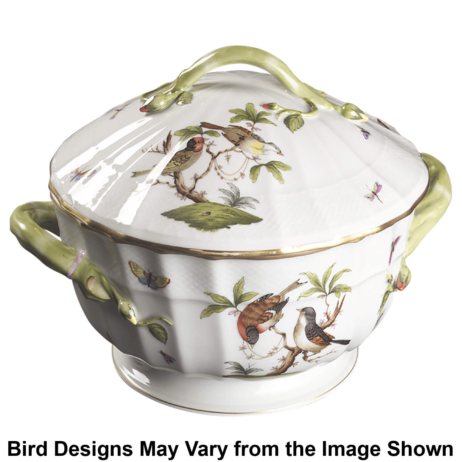 Rothschild Bird (RO) Tureen & Lid by Herend-1