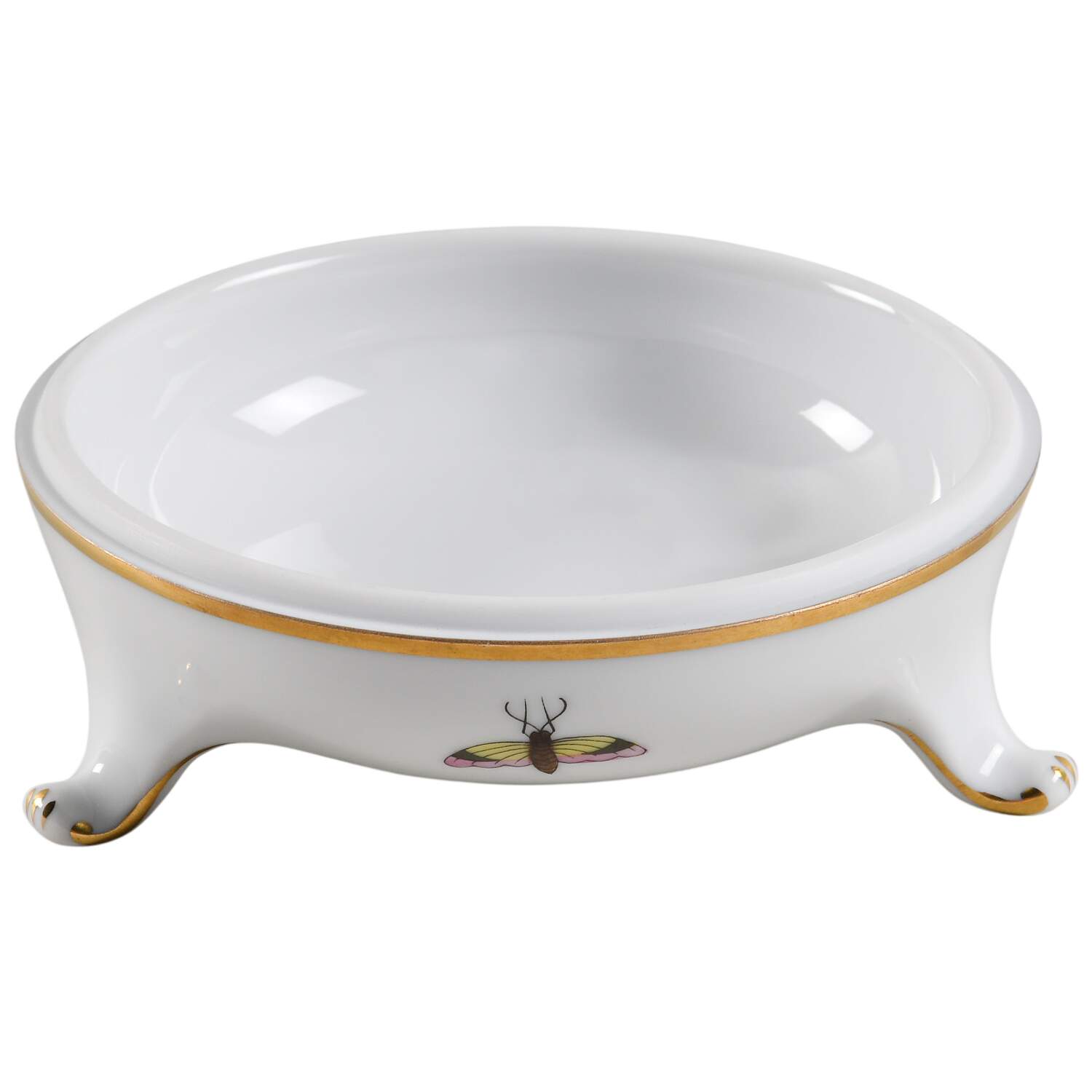 Rothschild Bird (RO) 4" Round Bon Bon No Lid by Herend-1