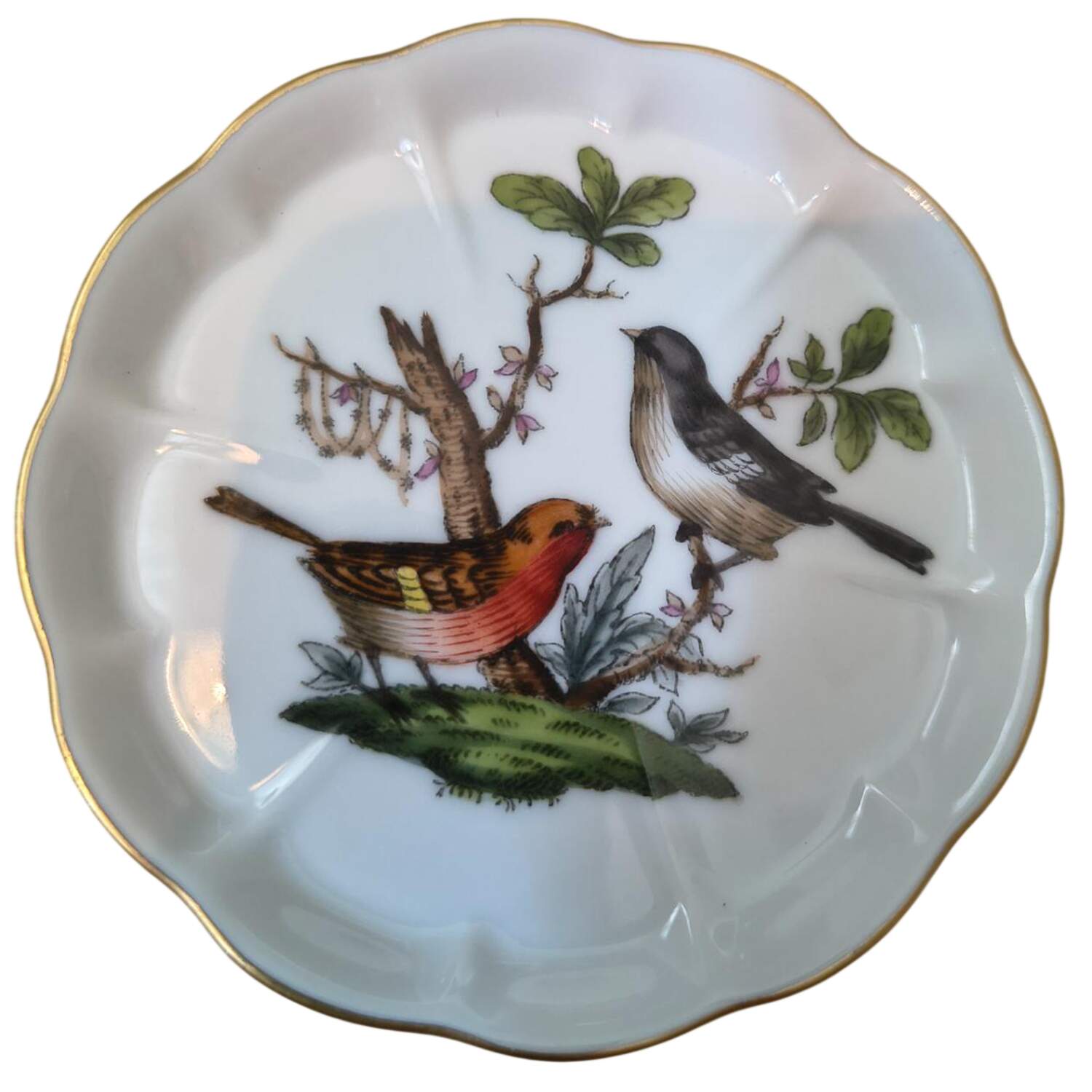 Rothschild Bird (RO) Coaster by Herend-1