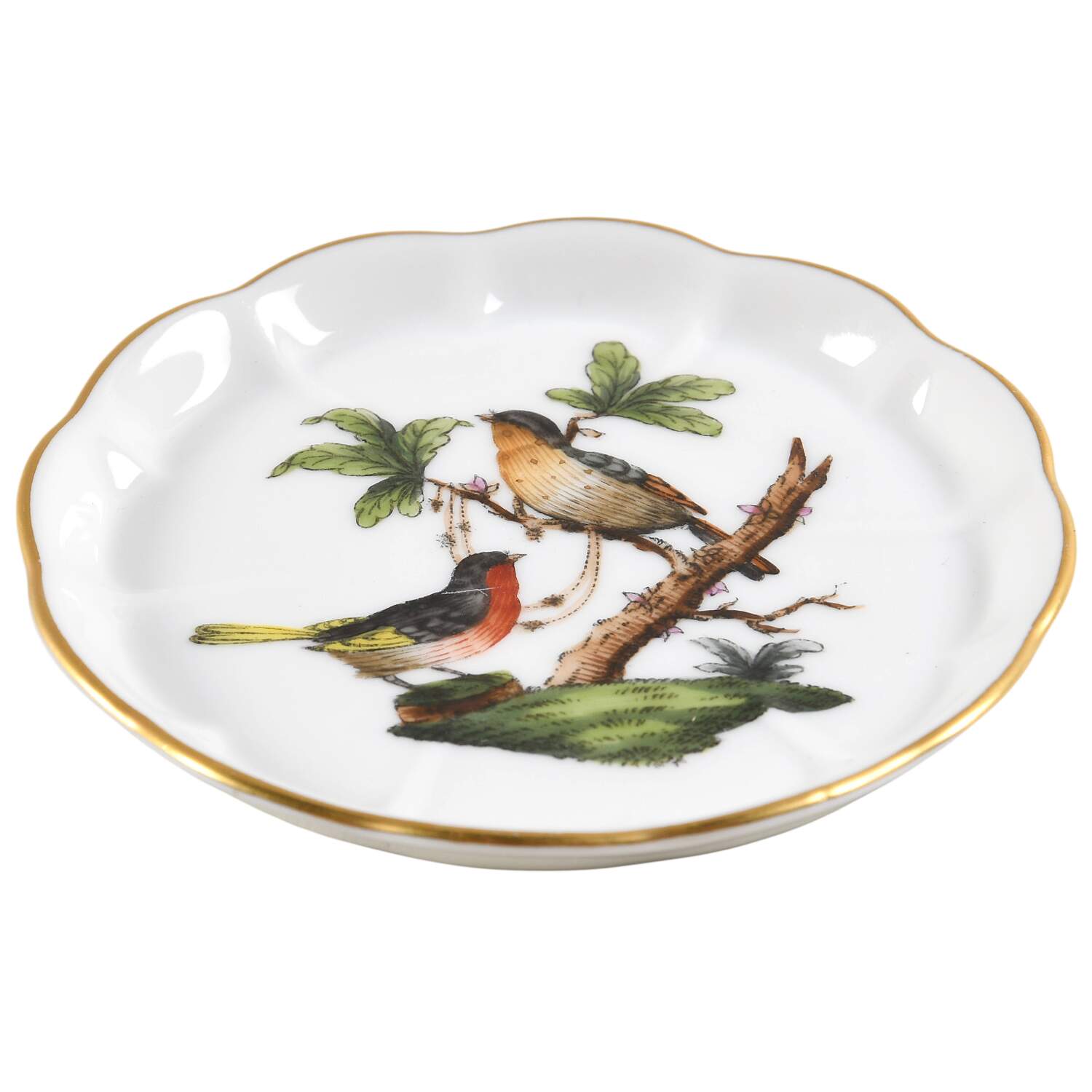 Rothschild Bird (RO) Coaster by Herend-1