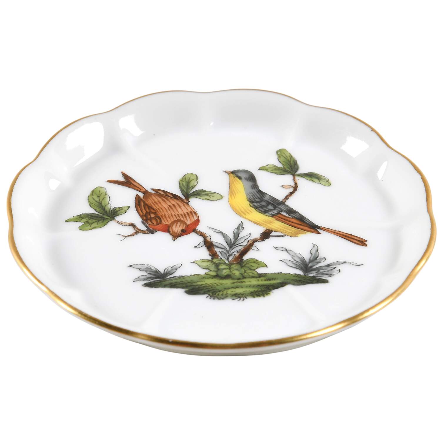 Rothschild Bird (RO) Coaster by Herend-1