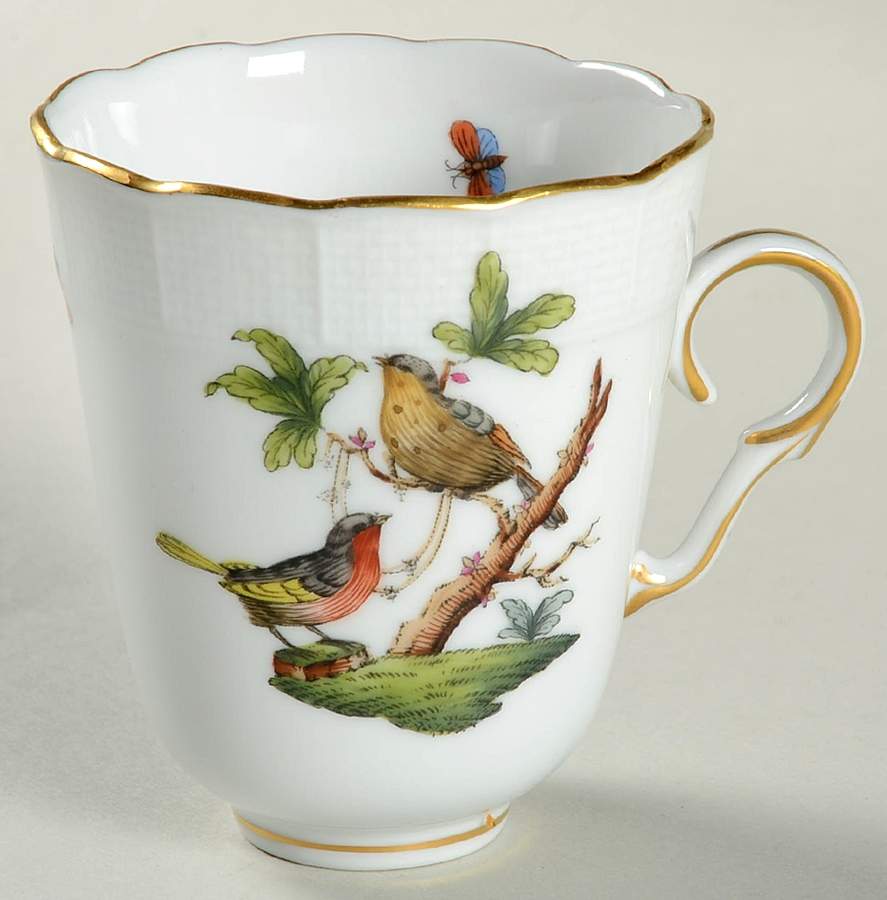 Rothschild Bird (RO) Trembleuse Cup by Herend-1