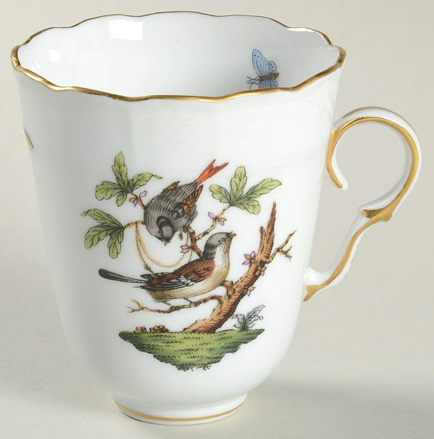 Rothschild Bird (RO) Trembleuse Cup by Herend-1