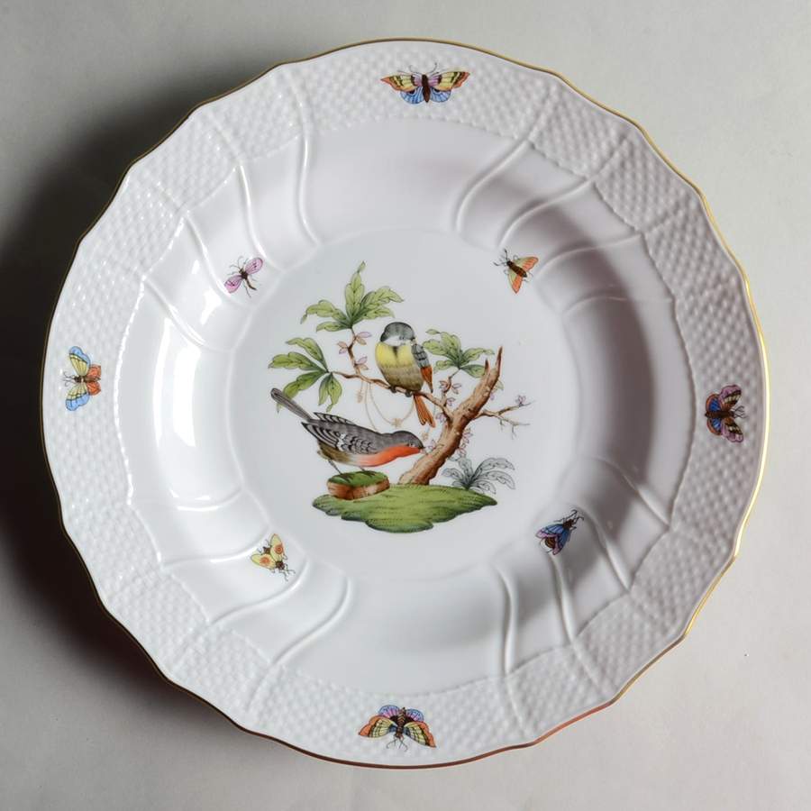 Rothschild Bird (RO) Dinner Plate by Herend-1