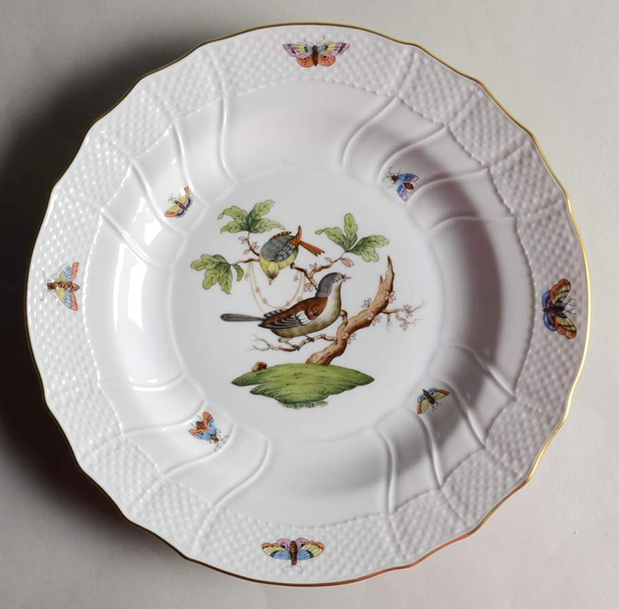 Rothschild Bird (RO) Dinner Plate by Herend-1