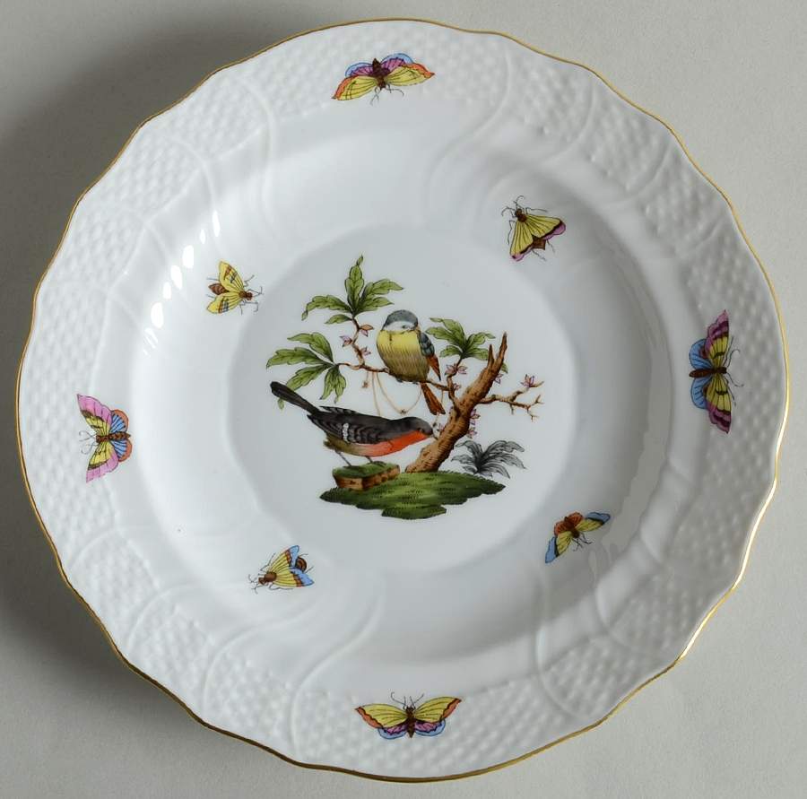 Rothschild Bird (RO) Salad Plate by Herend-1