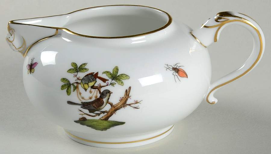 Rothschild Bird (RO) Creamer by Herend-1