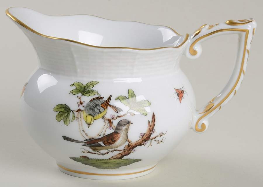 Rothschild Bird (RO) Creamer by Herend-1