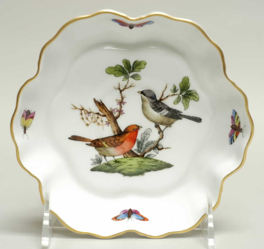Rothschild Bird (RO) 5" Melon Bowl by Herend-1