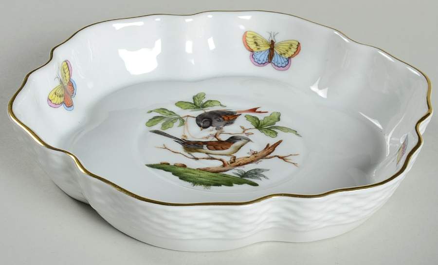 Rothschild Bird (RO) 6" Bon Bon by Herend-1