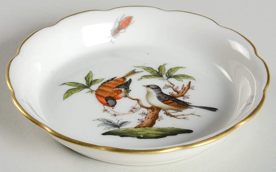 Rothschild Bird (RO) Coaster by Herend-1