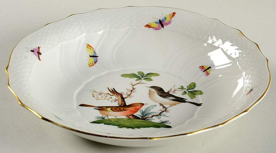 Rothschild Bird (RO) Coupe Soup Bowl by Herend-1