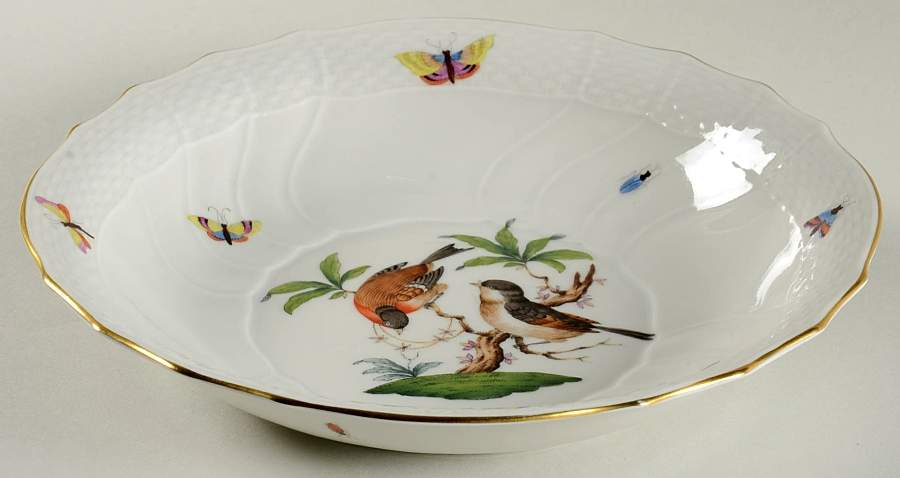 Rothschild Bird (RO) Coupe Soup Bowl by Herend-1