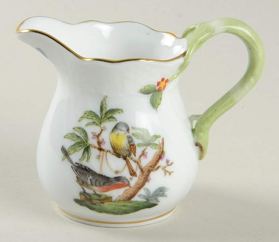 Rothschild Bird (RO) Individual Creamer by Herend-1