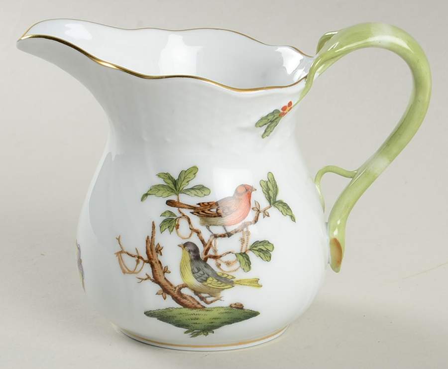 Rothschild Bird (RO) Creamer by Herend-1