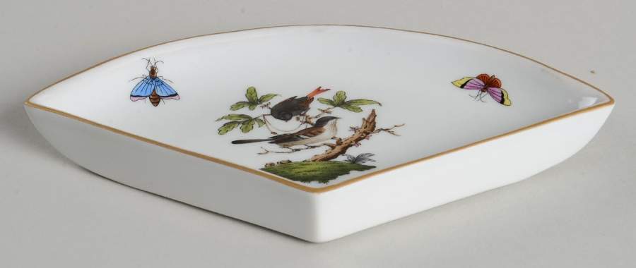 Rothschild Bird (RO) Individual Section for (4 Pc) Hors d'Oeuvres Set by Herend-1