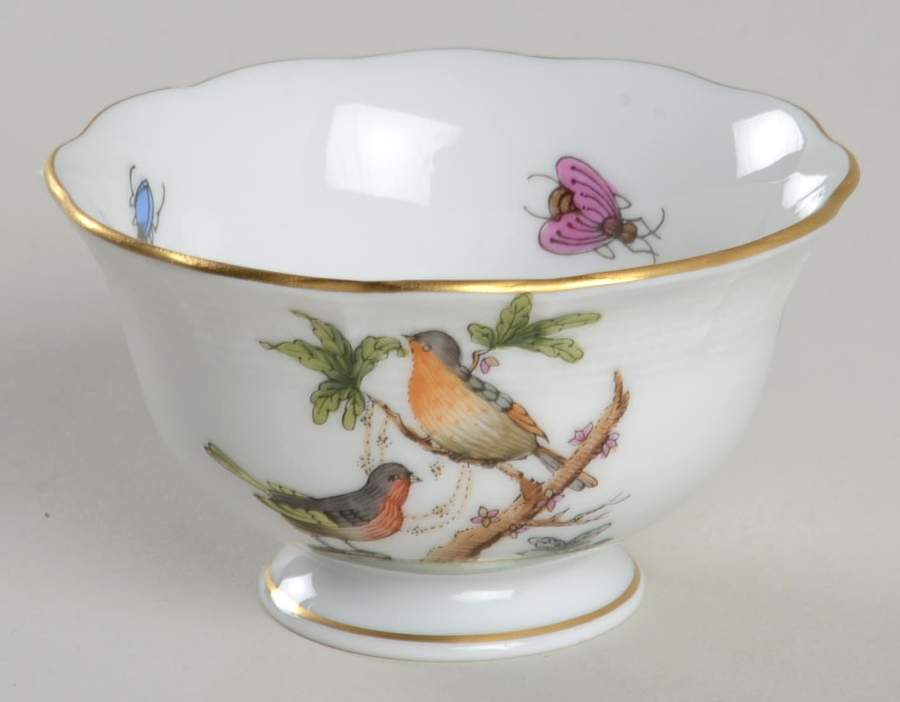 Rothschild Bird (RO) Individual Open Sugar Bowl by Herend-1