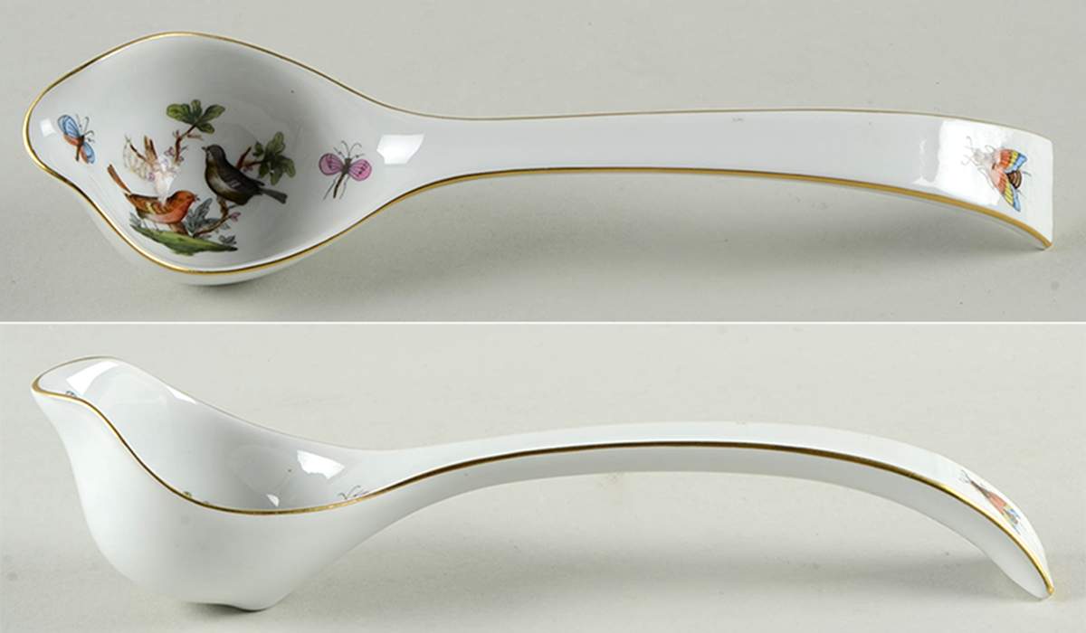 Rothschild Bird (RO) Tureen Ladle by Herend-1