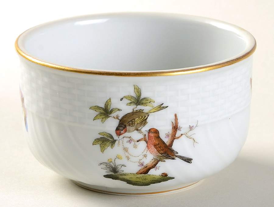 Rothschild Bird (RO) Open Sugar Bowl by Herend-1