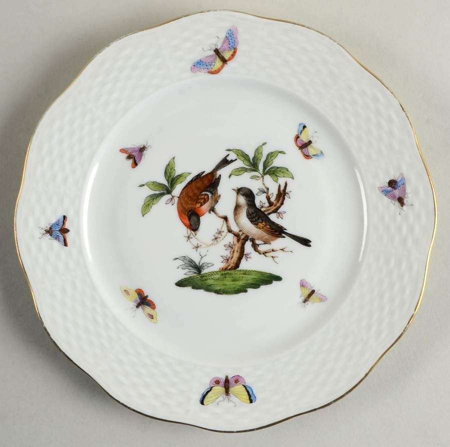 Rothschild Bird (RO) Salad Plate by Herend-1