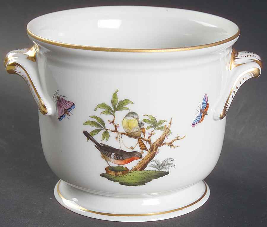 Rothschild Bird (RO) 3" Cachepot by Herend-1