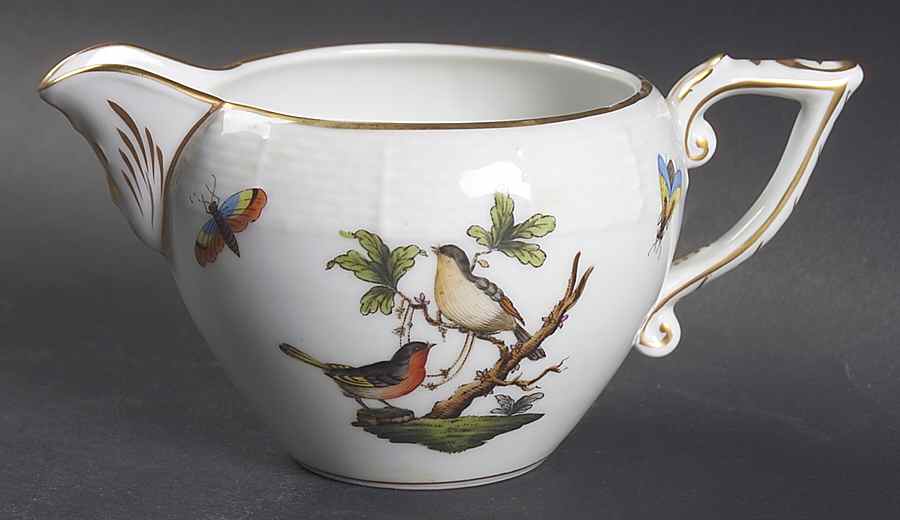 Rothschild Bird (RO) Creamer by Herend-1