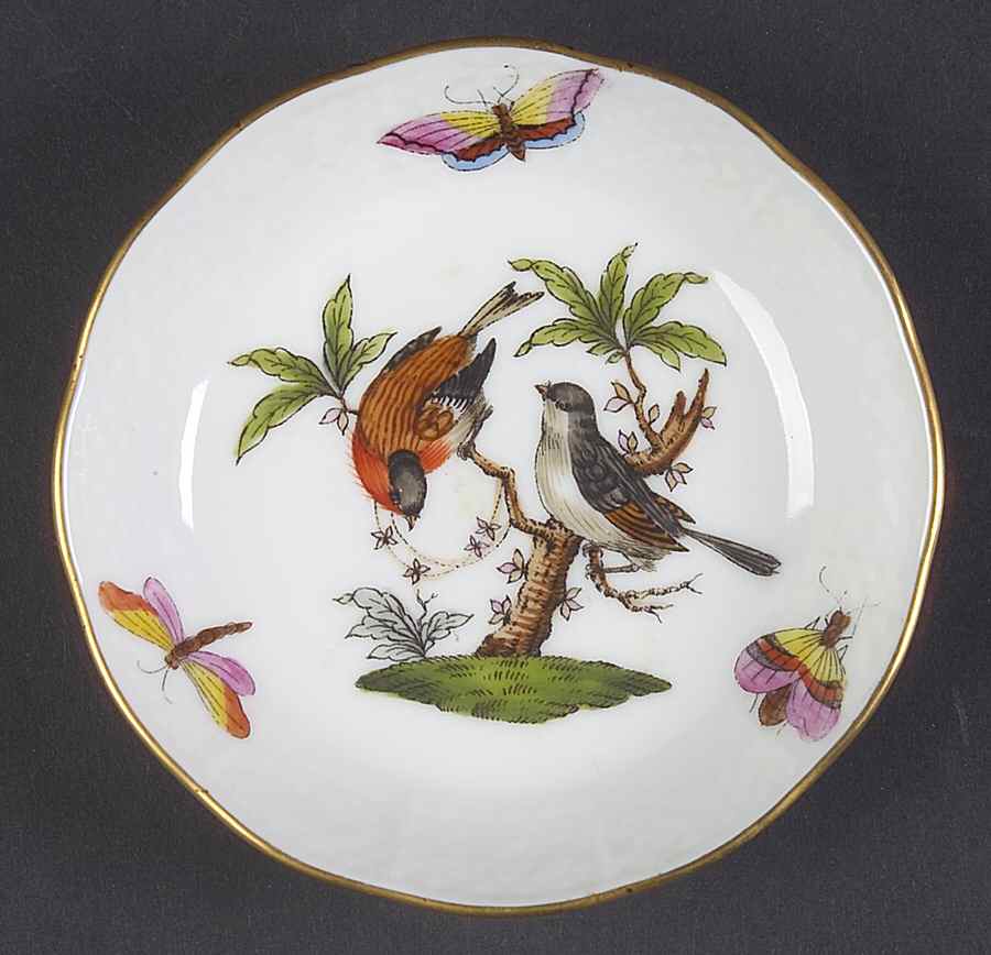 Rothschild Bird (RO) Coaster by Herend-1