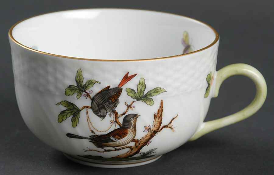 Rothschild Bird (RO) Flat Cup by Herend-1