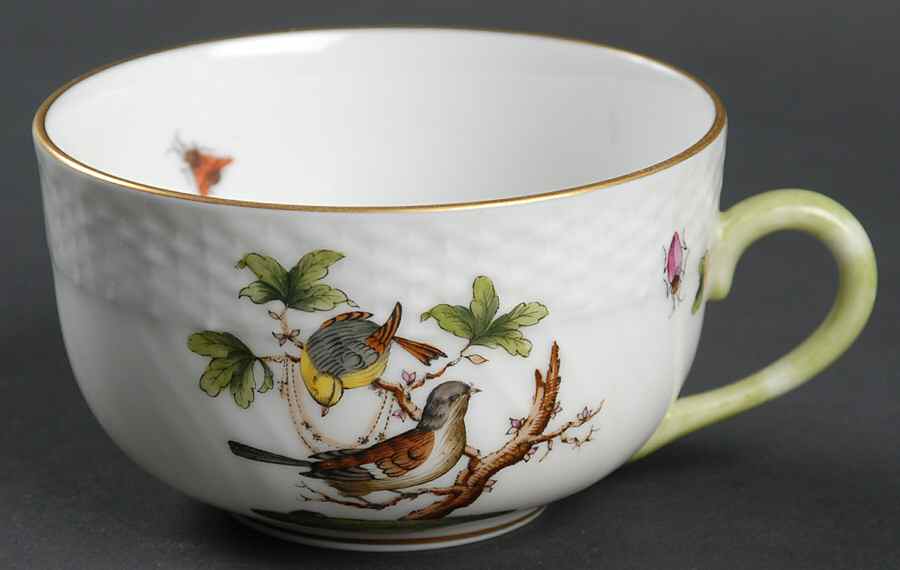 Rothschild Bird (RO) Flat Cup by Herend-1