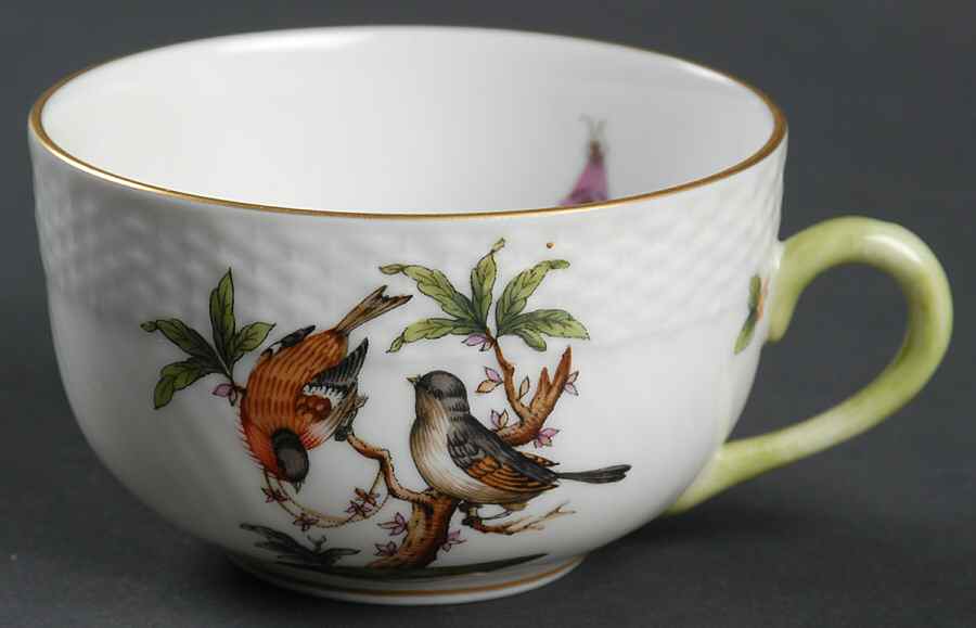 Rothschild Bird (RO) Flat Cup by Herend-1