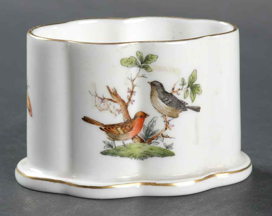 Rothschild Bird (RO) Oval Cigarette Holder by Herend-1