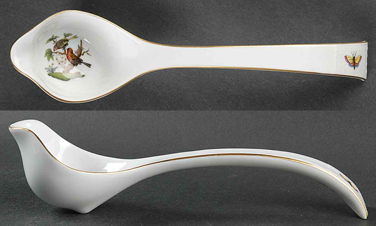 Rothschild Bird (RO) Tureen Ladle by Herend-1