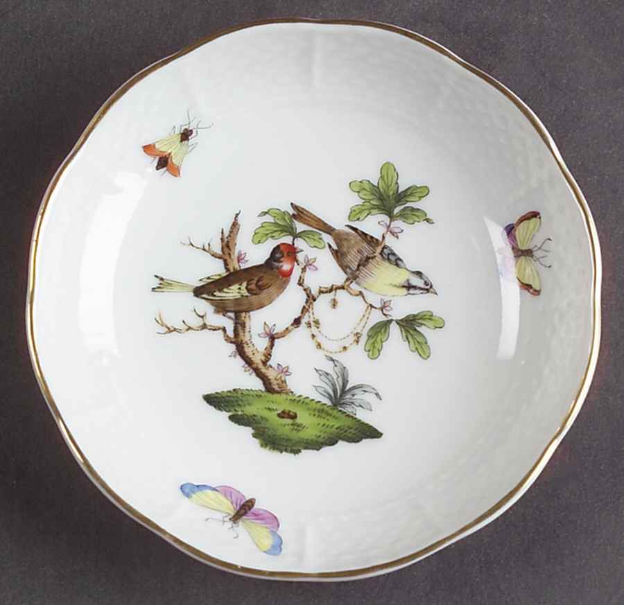 Rothschild Bird (RO) 4" Ashtray by Herend-1