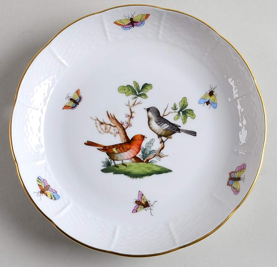 Rothschild Bird (RO) Dessert Bowl by Herend-1