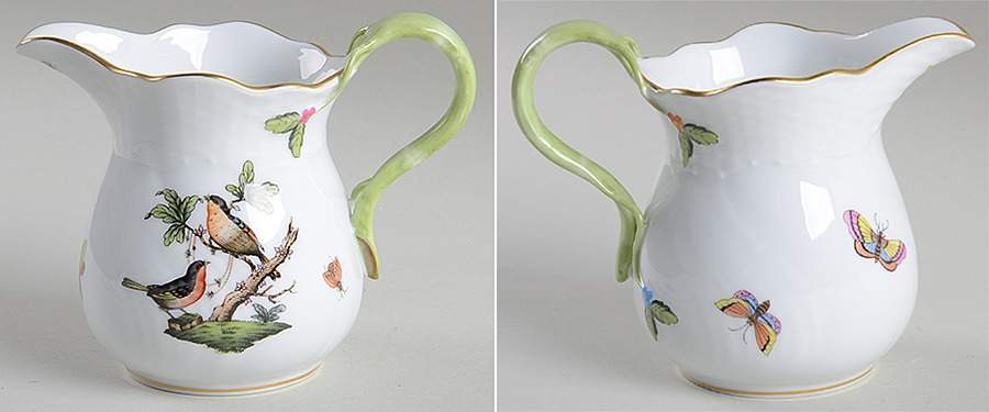 Rothschild Bird (RO) Creamer by Herend-1