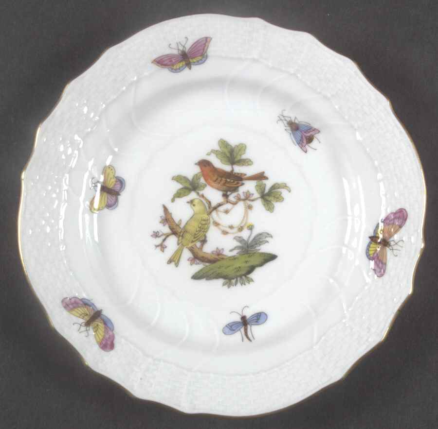 Rothschild Bird (RO) Bread & Butter Plate by Herend-1