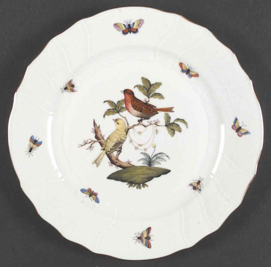 Rothschild Bird (RO) Dinner Plate by Herend-1